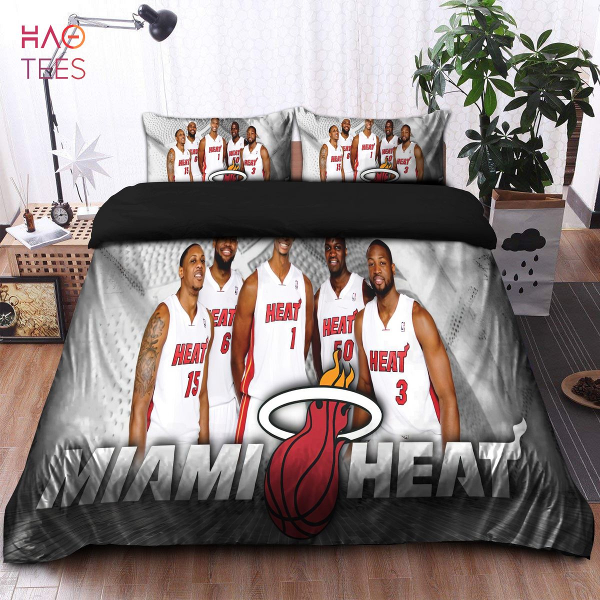 2015 Roster Miami Heat NBA Bedding Sets