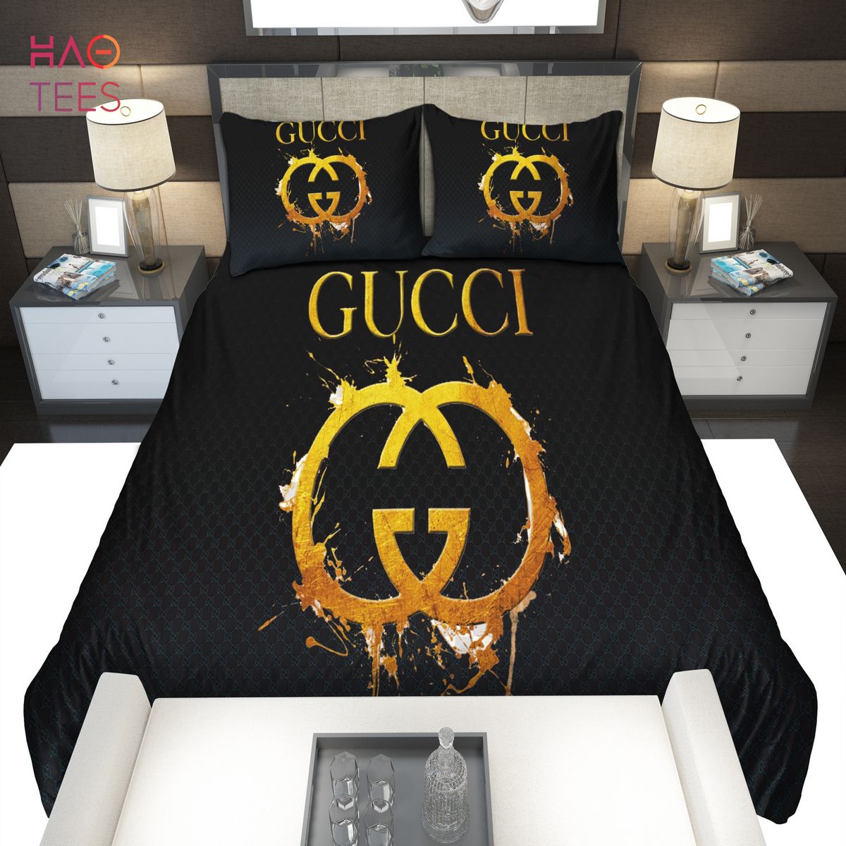 Art Logo Gucci Bedding Sets Luxury Store