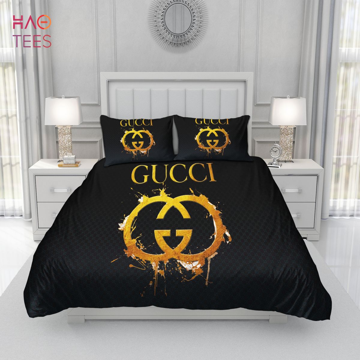 Art Logo Gucci Bedding Sets Luxury Store