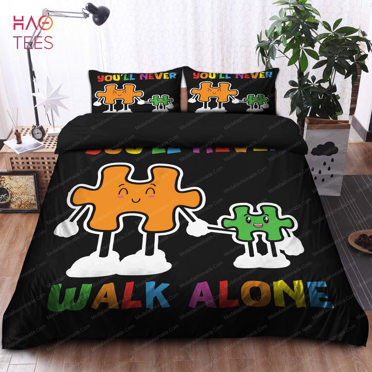 Autism Mom You'll Never Walk Alone Bedding Sets