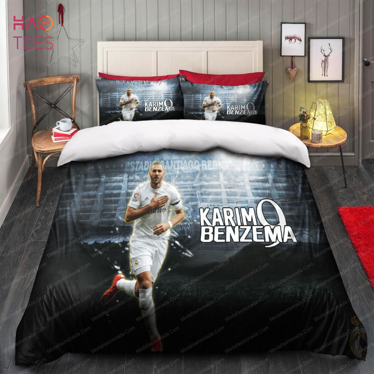 HOT Benzema Legend Real Madrid Laliga Bedding Sets Limited Edition