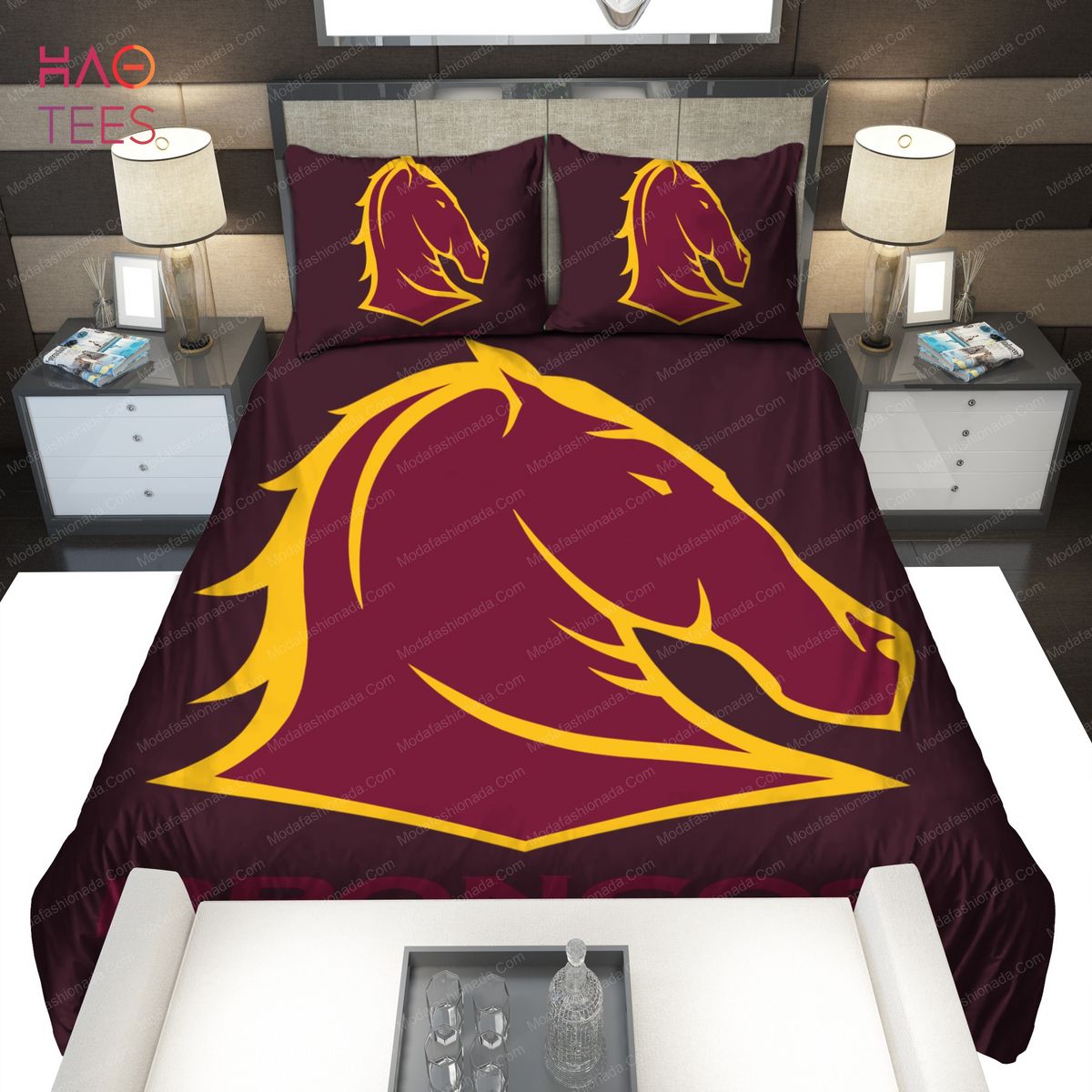 Brisbane Broncos Logo Bedding Sets Brisbane Broncos Logo Bedding Sets