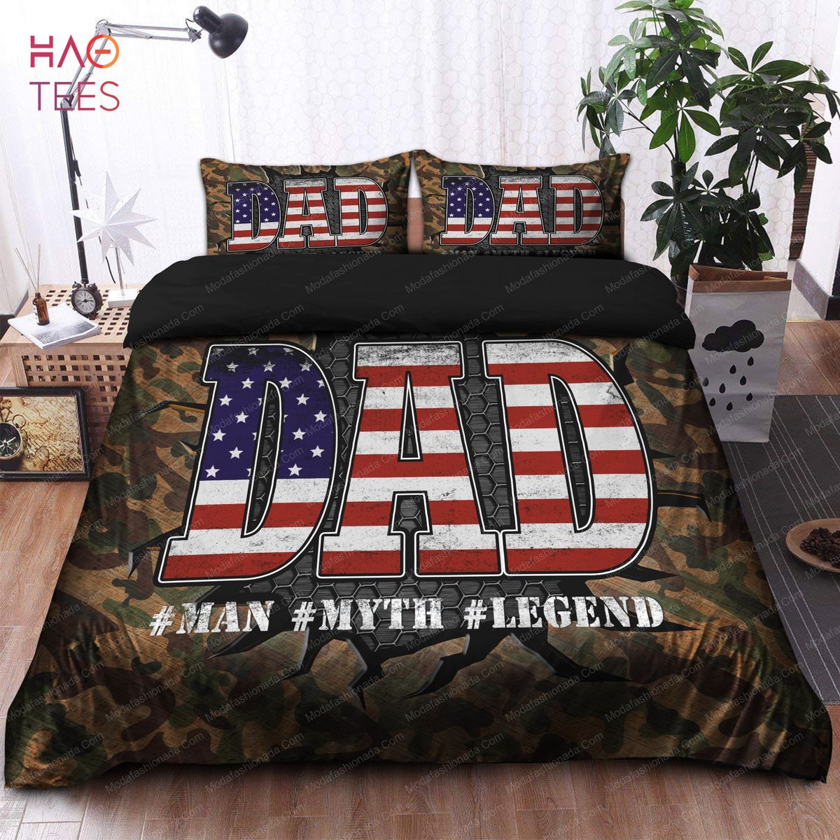 Dad Man Myth Legend Camoflage Bedding Sets Dad Man Myth Legend Camoflage Bedding Sets