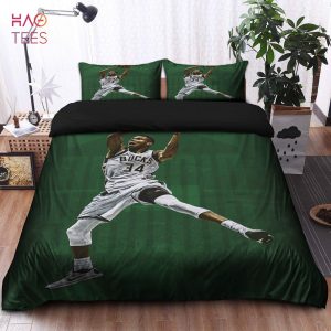 NEW Giannis Antetokounmpo Milwaukee Bucks NBA Bedding Sets