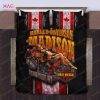 Harley-Davidson Logo With Eagle Bedding Sets