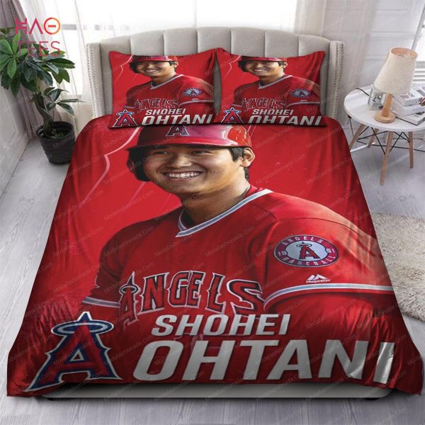 Japanese Shohei Ohtani Los Angeles Angels MLB Bedding Sets
