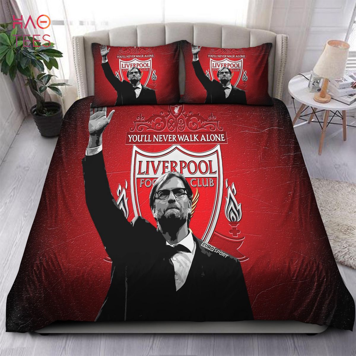 Jugen Klopp-God Of Liverpool Premier League Bedding Sets