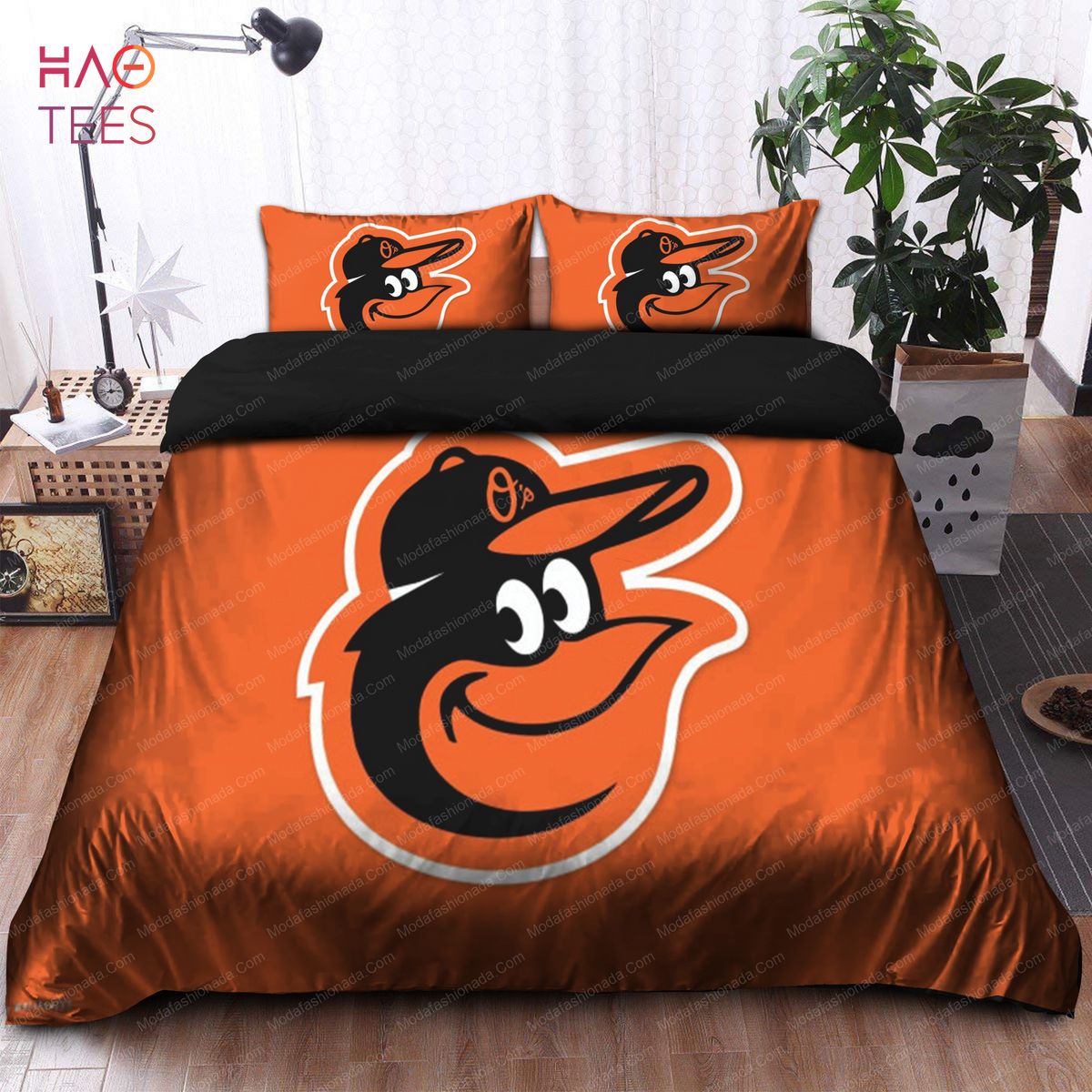 Logo Baltimore Orioles MLB Bedding Sets