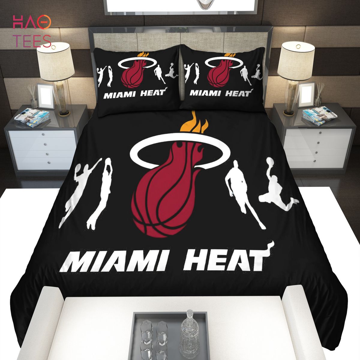 NEW Logo Miami Heat NBA Bedding Sets