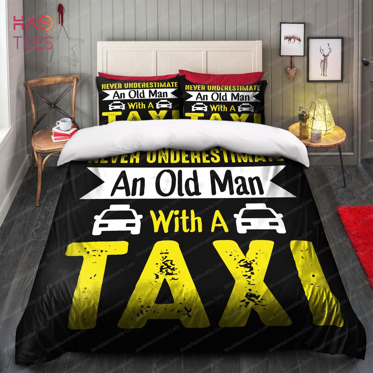 Never Underestimate An Old Man With A Taxi Bedding Sets Never Underestimate An Old Man With A Taxi Bedding Sets