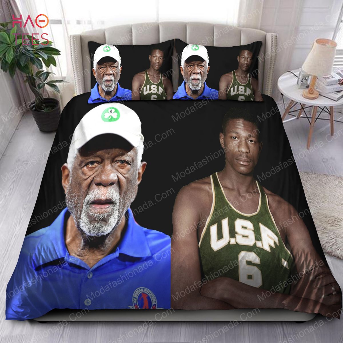 R.I.P. Basketball Legend Bill Russell Bedding Sets R.I.P. Basketball Legend Bill Russell Bedding Sets
