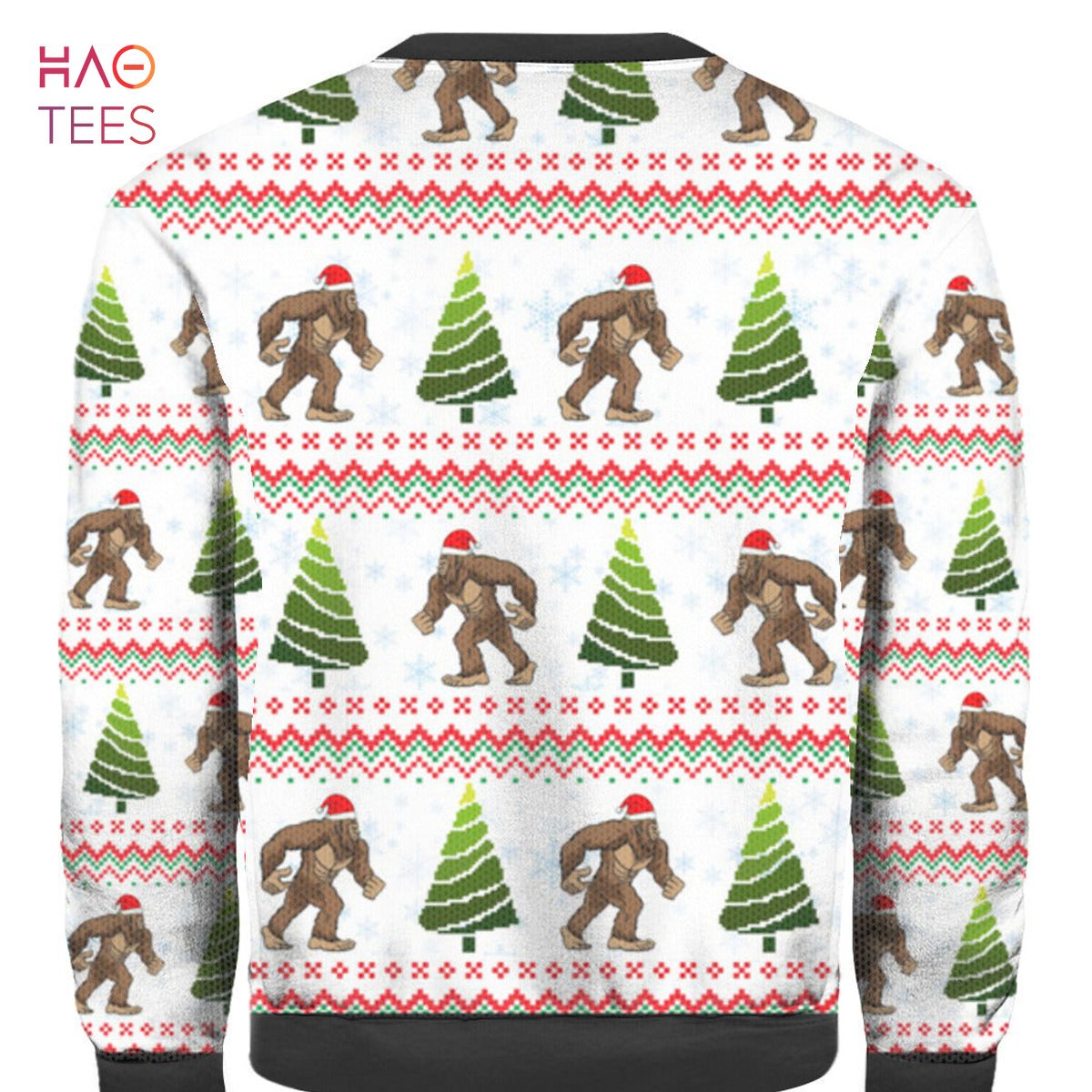 Amazing Bigfoot Ugly Christmas Sweater