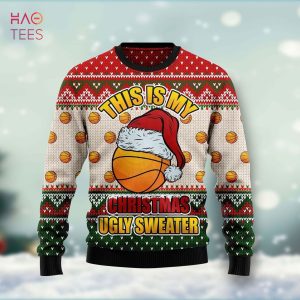Basketball Winter Ugly Christmas Sweater