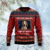 Beagle Dashing Dog Ugly Christmas Sweater