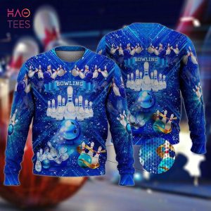 Bowling Royal Ugly Christmas Sweater