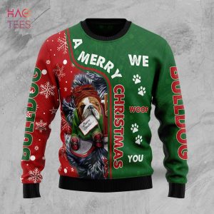 Bulldog Ugly Christmas Sweater