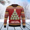 Skeleton Candy Cane Ugly Christmas Sweater Skeleton Candy Cane Ugly Christmas Sweater