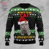 Cat Cute Witcher Noel Ugly Christmas Sweater