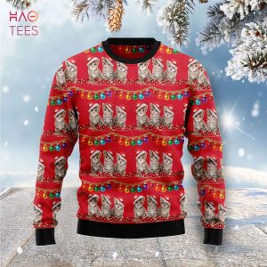 Cat Themed Kitten Christmas Ugly Christmas Sweater