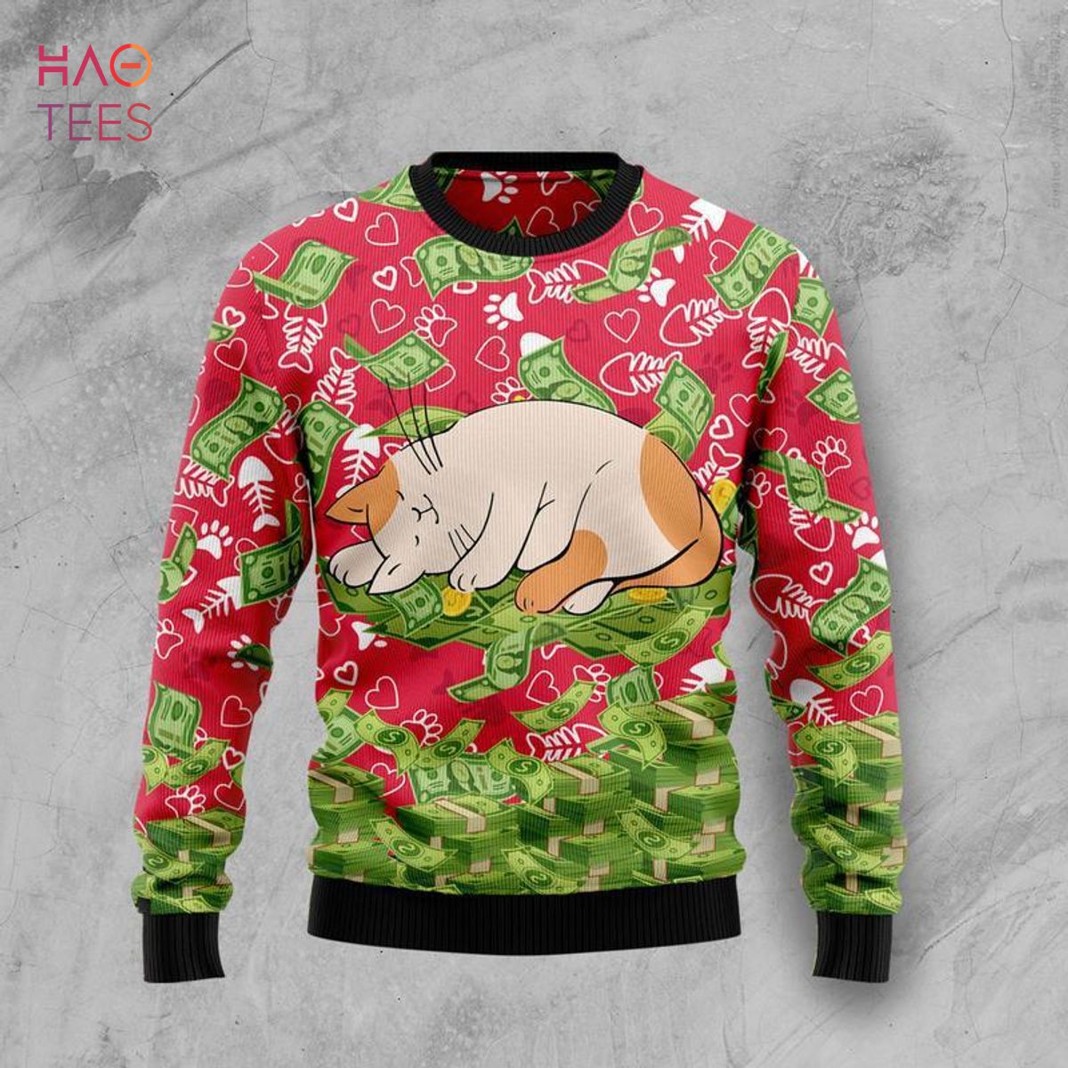 BEST Cat Ugly Christmas Sweater Limited Edition