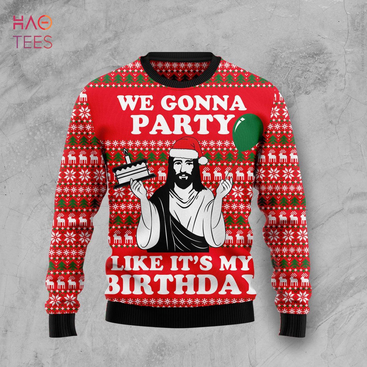 Christian Party Ugly Christmas Sweater Christian Party Ugly Christmas Sweater