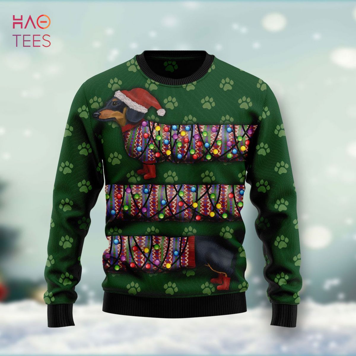 Dachshund Ugly Christmas Sweater Dachshund Ugly Christmas Sweater