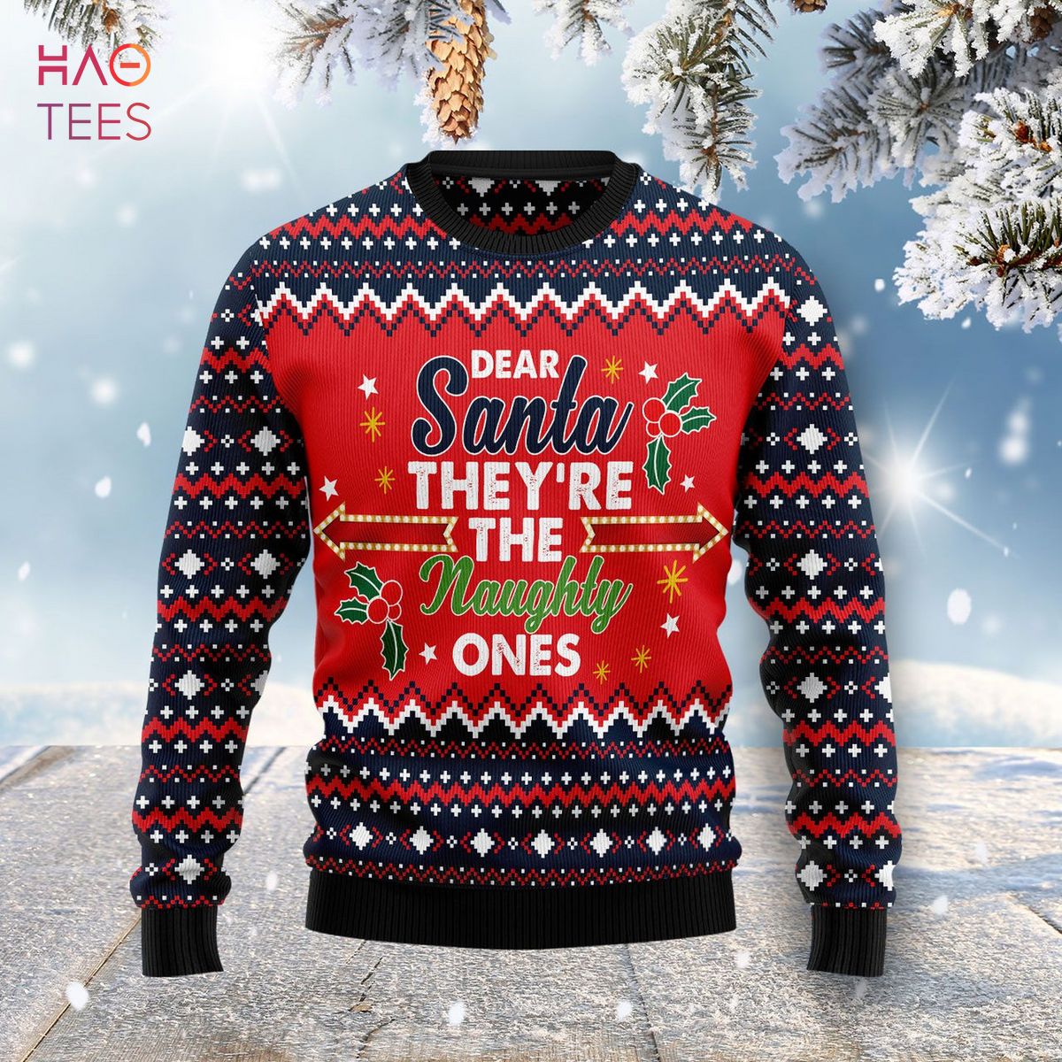 Dear Santa Ugly Christmas Sweater Dear Santa Ugly Christmas Sweater