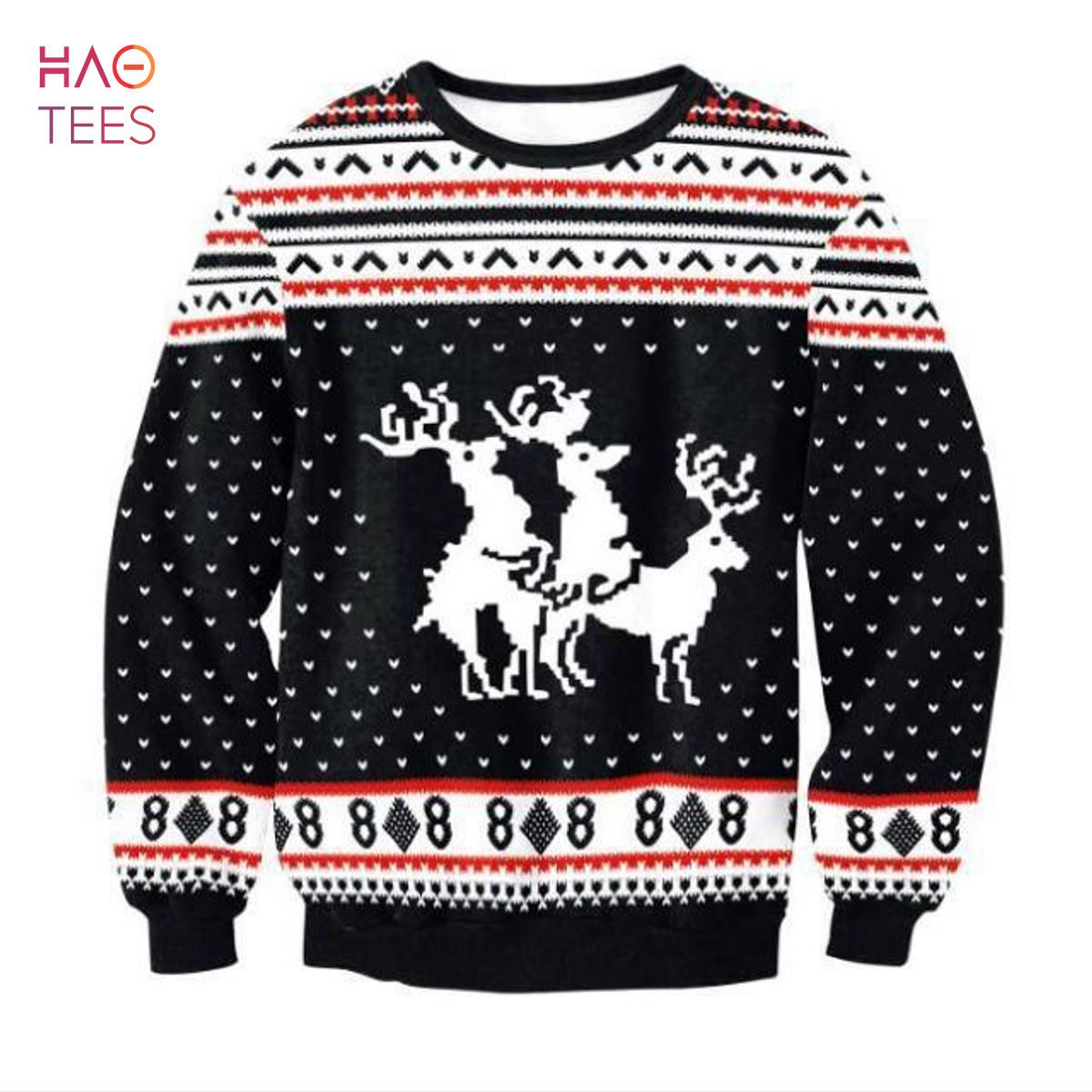 BEST Deer Christmas Ugly Christmas Sweater