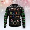Dog Guitar Ugly Christmas Sweater Dog Guitar Ugly Christmas Sweater