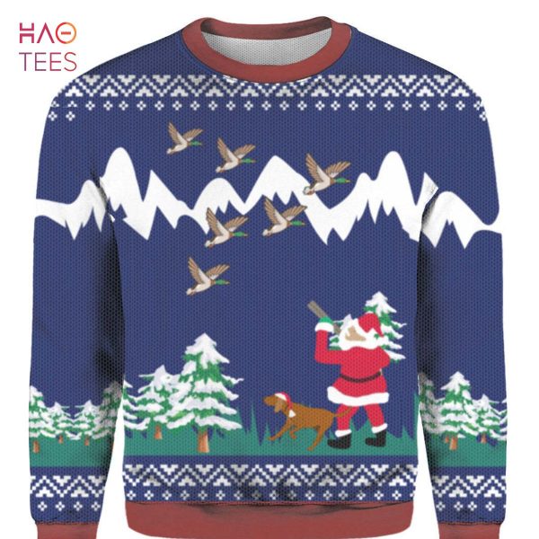 Duck Hunting Christmas Ugly Christmas Sweater
