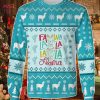 Flamingo Breast Cancer Awareness Ugly Christmas Sweater