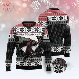 Funny Bigfoot Ugly Christmas Sweater