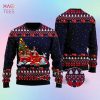 Funny Drinking With Claus Ugly Christmas Sweater