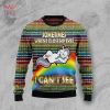 German Shepherd Half Cool Ugly Christmas Sweater