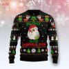 Guinea Pig Cute Face Merry Christmas Ugly Christmas Sweater