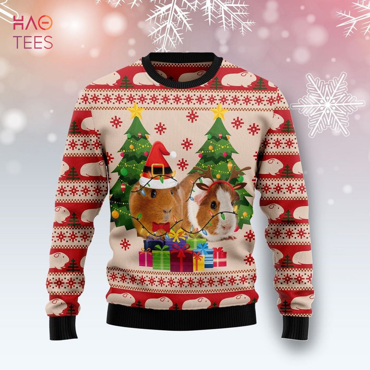 Guinea Pig Love Xmas Ugly Christmas Sweater