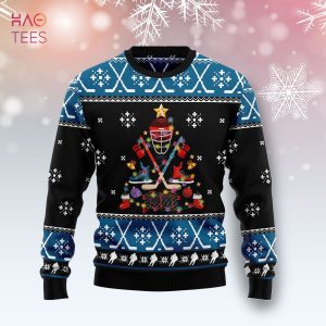 Happy Hockeyday Ugly Christmas Sweater