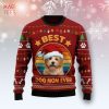 Havanese Leaves Ugly Christmas Sweater