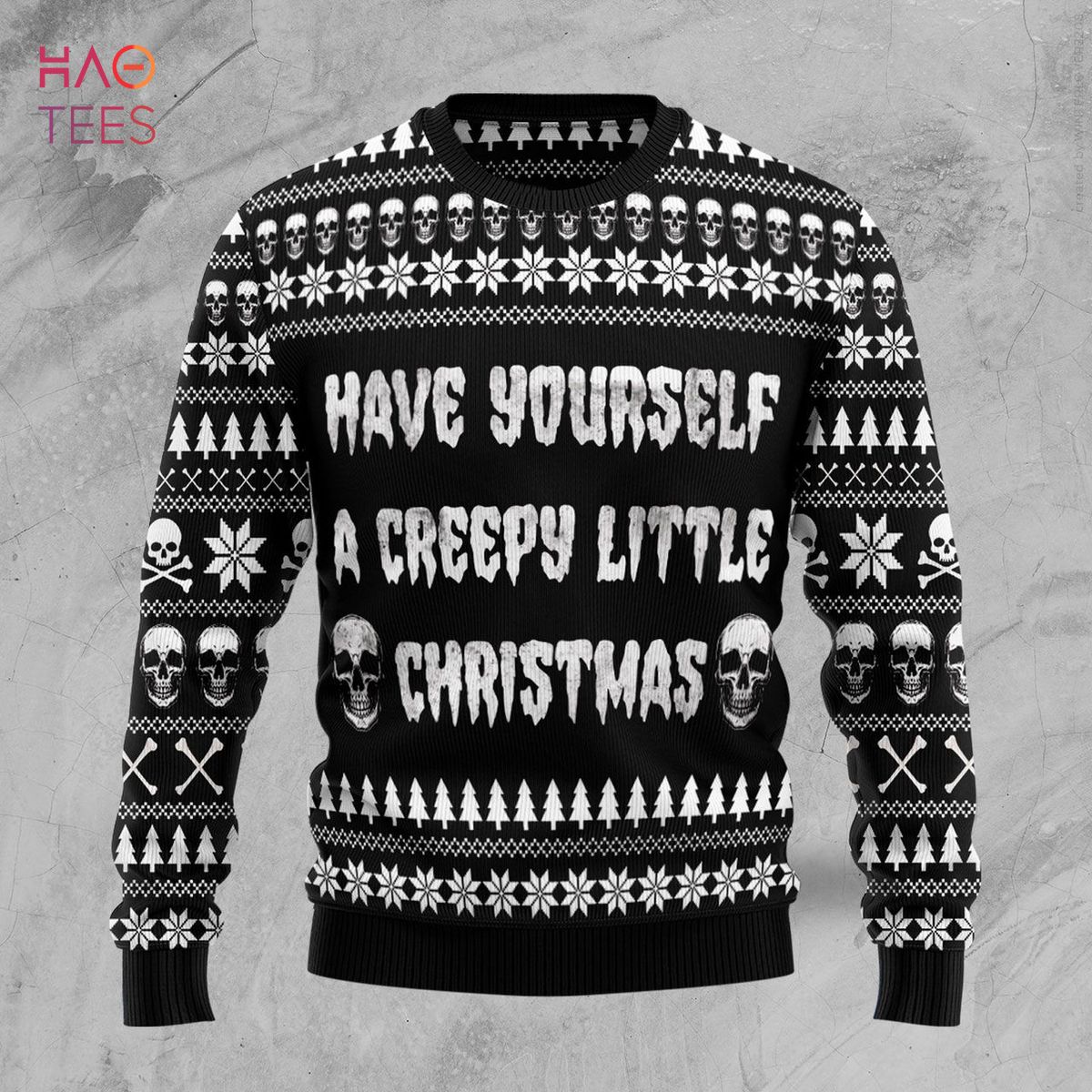 Have Yourself A Creepy Little Ugly Christmas Sweater