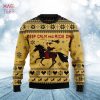 Horse Native American Pattern Ugly Christmas Sweater