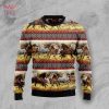 Horse Pattern Ugly Christmas Sweater
