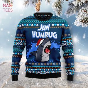 Jaw Humbug Ugly Christmas Sweater