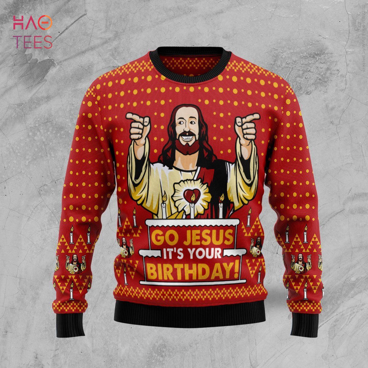 Jesus Birthday Ugly Christmas Sweater