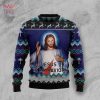 Jesus Has Your Back Jiu Jitsu Ugly Christmas Sweater