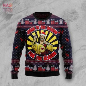 Jesus Is The Reason For The Season Ugly Christmas Sweater
