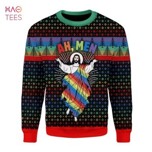 Jesus LGBT Ugly Christmas Sweater