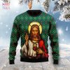 Jesus Tattoo Ugly Christmas Sweater