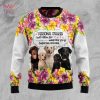 Labrador Retriever Noel Tree Ugly Christmas Sweater