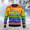 Lets Jingle And Flamingle Ugly Christmas Sweater