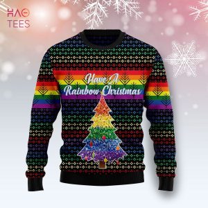 LGBT Rainbow Ugly Christmas Sweater